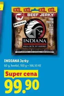 Lidl INDIANA JERKY nabídka