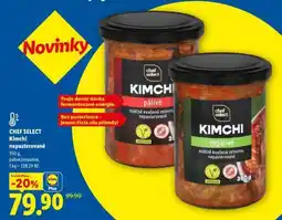 Lidl CHEF SELECT Kimchi nepasterované nabídka