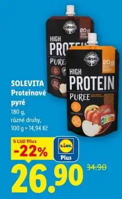 Lidl SOLEVITA Proteinové pyré nabídka