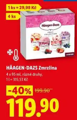 Lidl HÄAGEN DAZS Zmrzlina nabídka