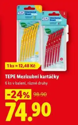 Lidl TePe mezizubní kartáčky nabídka
