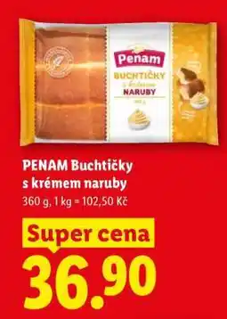 Lidl PENAM Buchtičky s krémem naruby nabídka