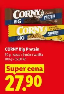 Lidl CORNY Big Protein nabídka