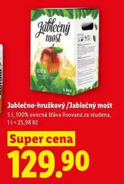 Lidl JABLEČNO HRUŠKOVÝ JABLEČNÝ MOŠT nabídka