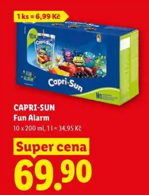 Lidl CAPRI SUN FUN ALARM nabídka