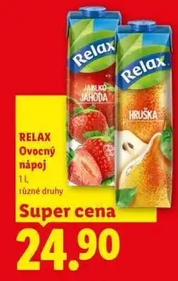 Lidl RELAX ovocný nápoj nabídka