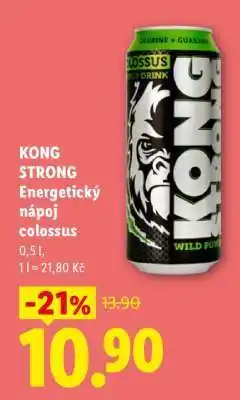 KONG STRONG Energetický nápoj colossus