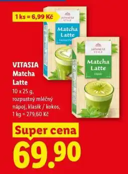Lidl VITASIA Matcha Latte nabídka
