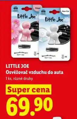 Lidl Little Joe osvěžovač vzduchu do auta nabídka