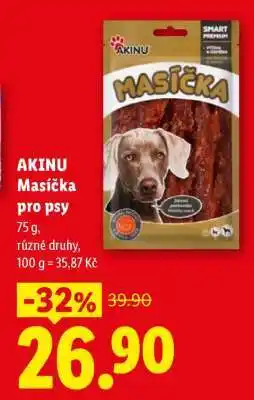Lidl Akinu Masíčka pro psy nabídka