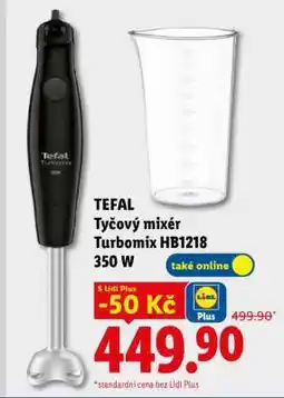 Lidl TEFAL Tyčový mixér Turbomix HB1218 nabídka