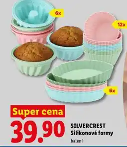 Lidl SILVERCREST SILIKONOVÉ FORMY nabídka