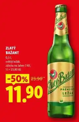 Lidl Zlatý Bažant nabídka