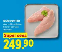Lidl Krůtí prsní filet nabídka