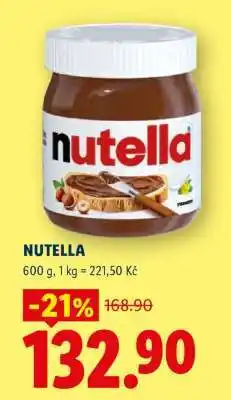 Lidl Nutella nabídka