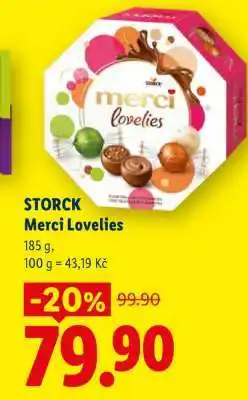 Lidl STORCK MERCI LOVELIES nabídka