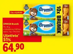 Lidl Opavia Brumík nabídka