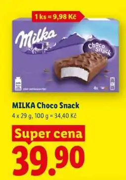 Lidl Milka Choco Snack nabídka