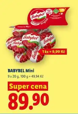 Lidl Babybel Mini nabídka