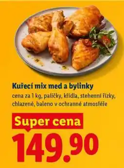 Lidl Kuřecí mix med a bylinky nabídka