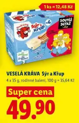 Lidl Veselá kráva Sýr a Křup nabídka