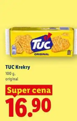 Lidl TUC krekry nabídka