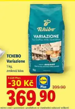 Lidl Tchibo Variazione nabídka