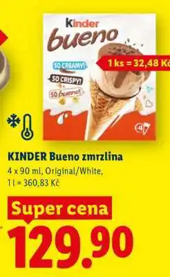 Lidl KINDER BUENO Zmrzlina nabídka