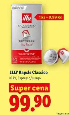 Lidl ILLY Kapsle Classico nabídka