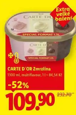 Lidl Carte d’Or Zmrzlina nabídka