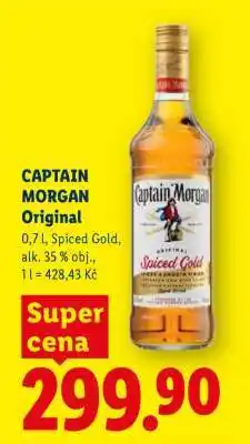 Lidl Captain Morgan Original nabídka