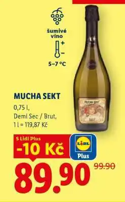 Lidl Mucha sekt nabídka