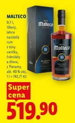Lidl MALTECO nabídka