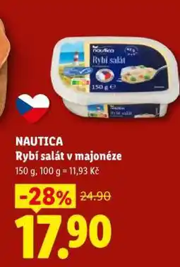 Lidl NAUTICA Rybí salát v majonéze nabídka