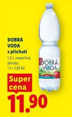 Lidl DOBRÁ VODA S PŘÍCHUTÍ nabídka