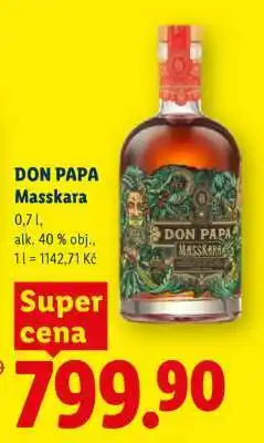 Lidl Don Papa Masskara nabídka