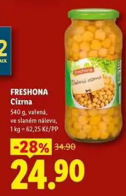 Lidl FRESHONA Cizrna nabídka