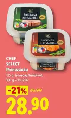 Lidl CHEF SELECT POMAZÁNKA nabídka