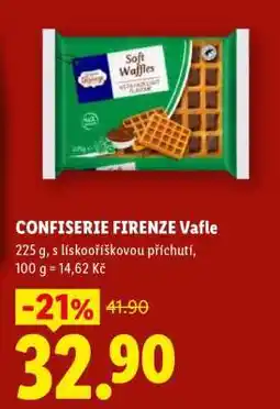 Lidl CONFISERIE FIRENZE Vafle nabídka