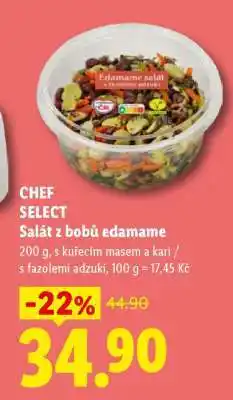 Lidl CHEF SELECT Salát z bobů edamame nabídka