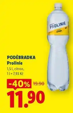 Lidl Poděbradka ProLinie nabídka