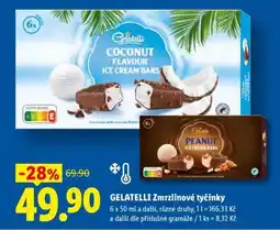 Lidl GELATELLI Zmrzlinové tyčinky nabídka