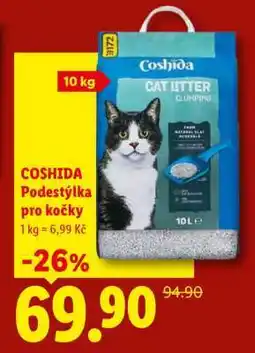 Lidl Coshida Podestýlka pro kočky nabídka