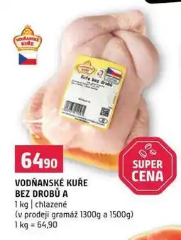 Terno Vodňanské kuře bez drobů A nabídka