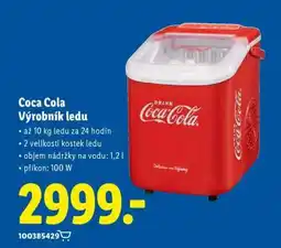 Lidl Coca Cola Výrobník ledu nabídka