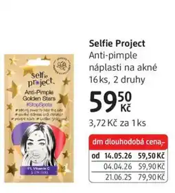 dm drogerie selfie project nabídka