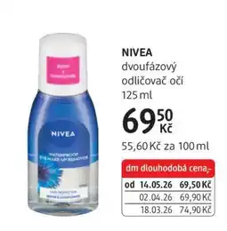 dm drogerie Nivea nabídka
