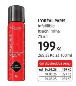 dm drogerie L'Oréal Paris nabídka