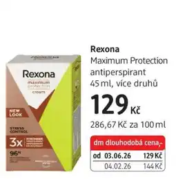 dm drogerie Rexona nabídka