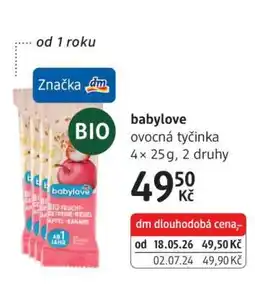 dm drogerie babylove nabídka